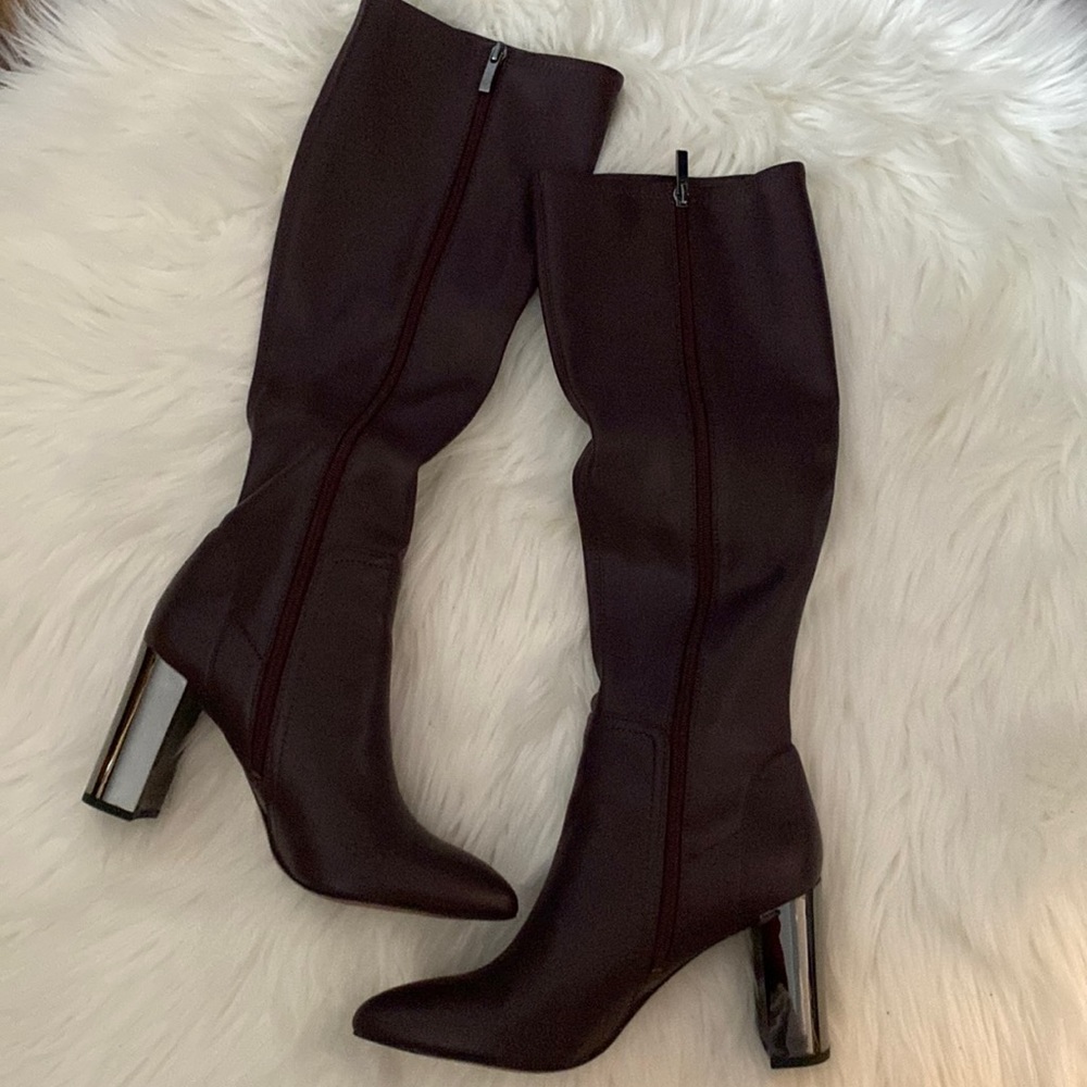 Franco Sarto Purple Boots.
